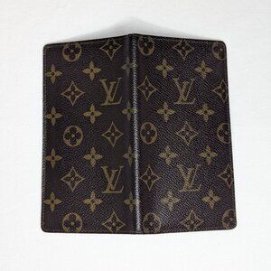 LOUIS VUITTON Monogram Logo Long Wallet and Cardholder Bifold Style Authentic